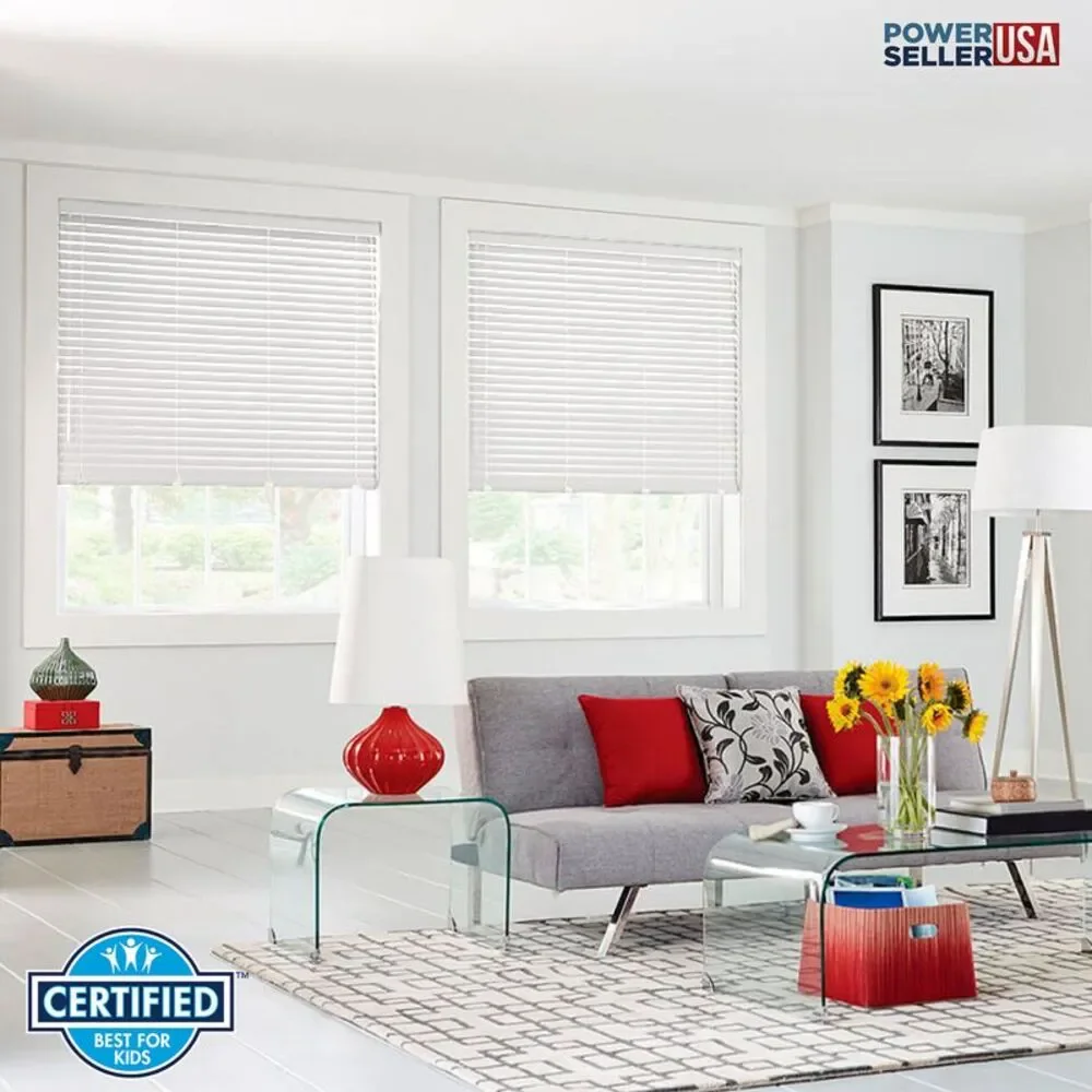 PowerSellerUSA Light Filtering Cordless Rollup Window Blinds, 72L x 36W Inches